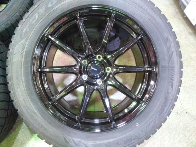 HOT STUFF(ホットスタッフ)G.speed(ジースピード) ホイール+TOYO Winter TRANPATH TX