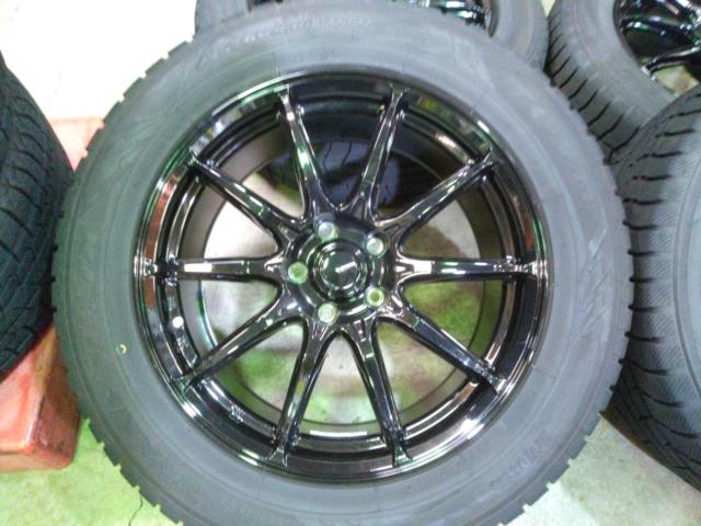 HOT STUFF(ホットスタッフ)G.speed(ジースピード) ホイール+TOYO Winter TRANPATH TX