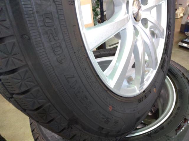 weds ravrion アルミホイール + GOODYEAR ICE NAVI SUV