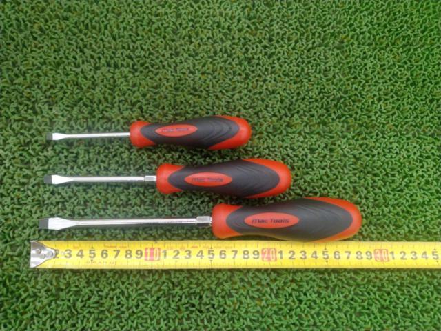 MAC TOOLS マイナスドライバー 3本セット