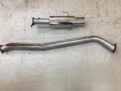 【S15/シルビア】】メーカー不明 砲弾型マフラー