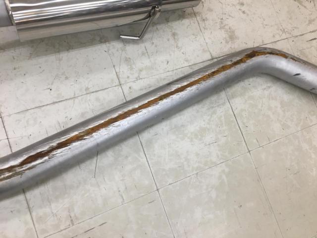 【S15/シルビア】】メーカー不明 砲弾型マフラー
