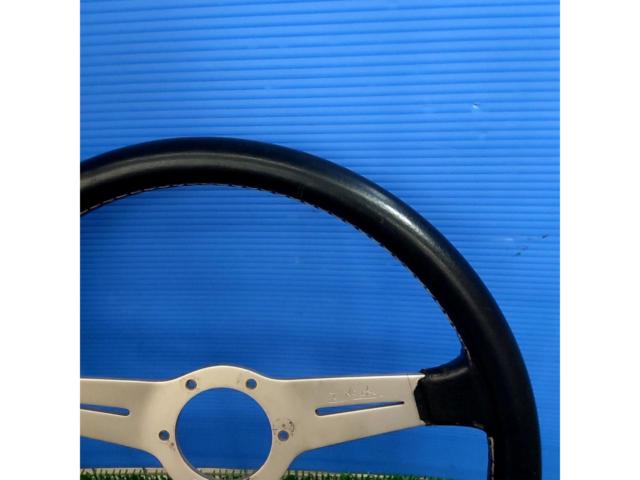 360mm NARDI
classic
Black Leather &amp; Silver spoke