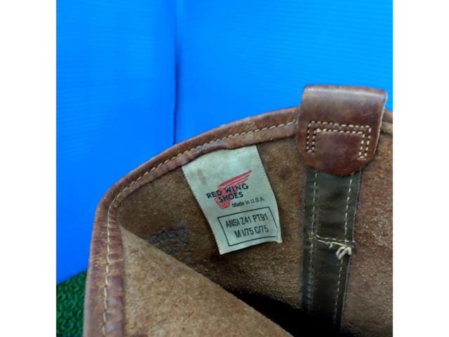 【サイズ8D】REDWING(レッドウィング) PECOS ペコスブーツ/ANSI Z41 PT91 M/I75 C/75【ビブラムソール!!】