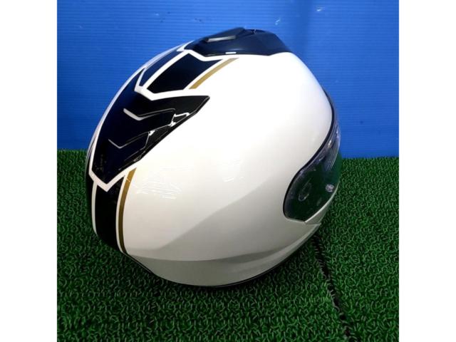 【サイズL】YAMAHA(ヤマハ)/Y’SGEAR(ワイズギア) ZENITH(ゼニス) YJ-21 Graphic/システムヘルメット【王道センターストライプ】