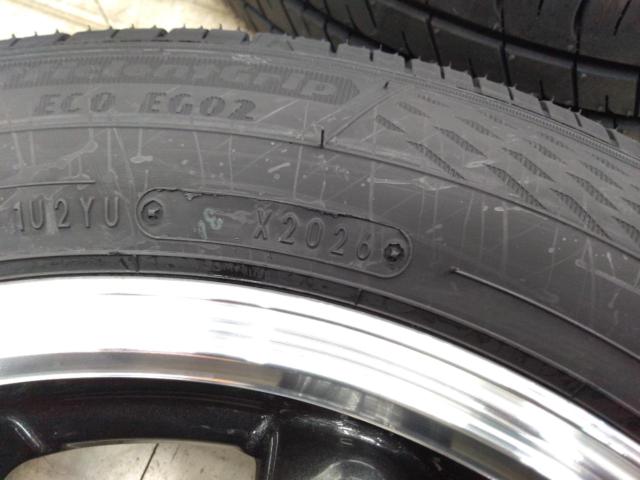 【未使用タイヤ付き】MONZA JAPAN JP STYLE Bany + GOODYEAR EfficientGrip ECO EG02