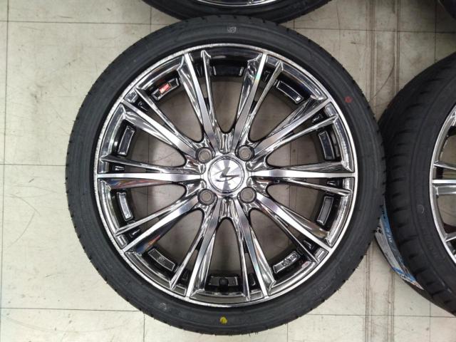 【未使用タイヤ付き】weds LEONIS WX + KENDA KR20