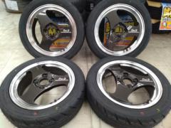 【未使用品セット!!】YOKOHAMA ADVAN Racing Oni2 + SHIBATIRE RYDANZ REVIMAX R23 TW300