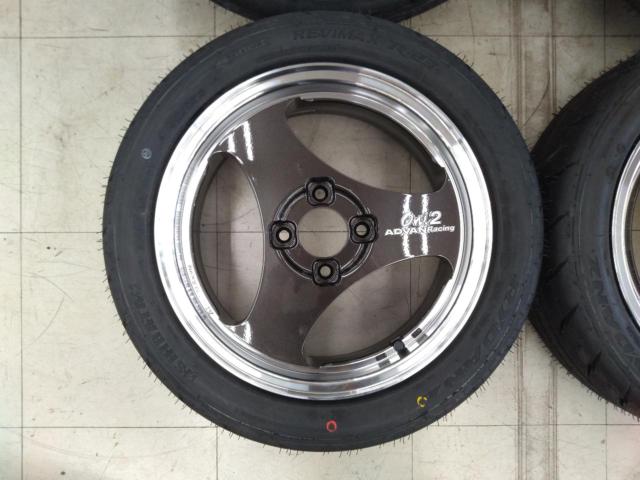 【未使用品セット!!】YOKOHAMA ADVAN Racing Oni2 + SHIBATIRE RYDANZ REVIMAX R23 TW300
