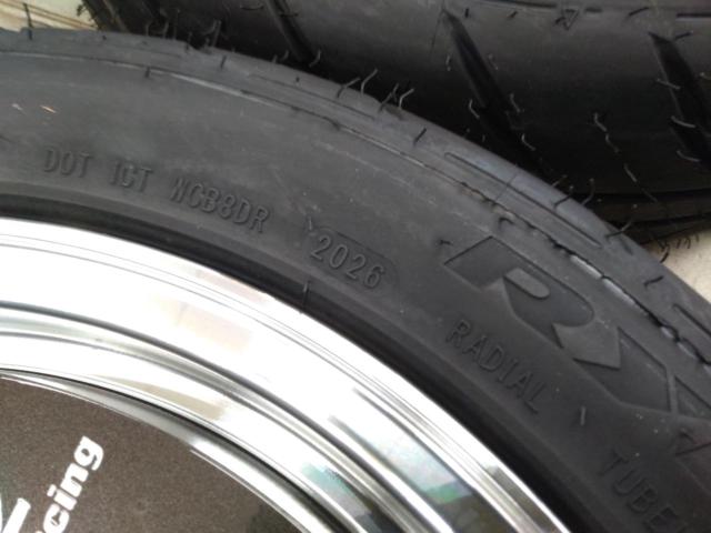 【未使用品セット!!】YOKOHAMA ADVAN Racing Oni2 + SHIBATIRE RYDANZ REVIMAX R23 TW300