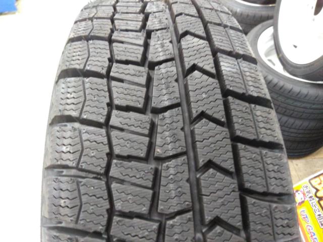 【未使用特価タイヤ付き】HONDA JF1/N-BOX 純正ホイール + DUNLOP WINTERMAXX WM02