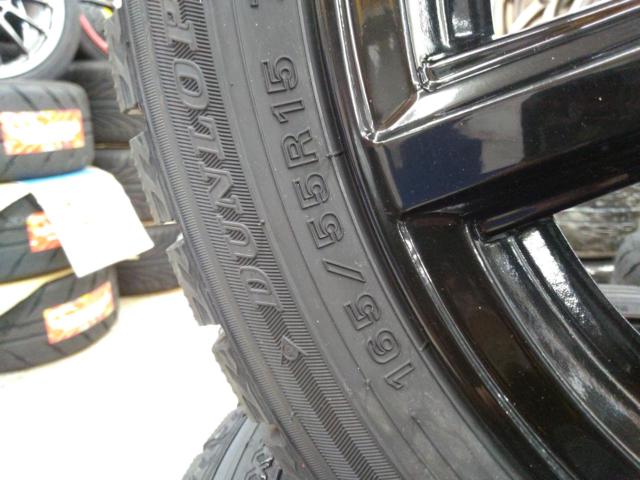 【未使用特価タイヤ付き】FUJI COPP BRANDLE T8B + DUNLOP WINTERMAXX WM02