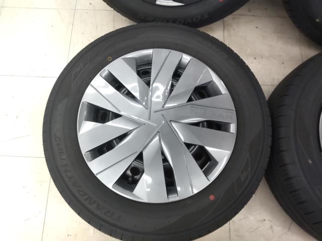 日産純正 C28セレナ純正スチールホイール + TOYO TRANPATH mp7