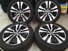 TOYOTA 30系/アルファード SCパッケージ 後期純正切削光輝ホイール + DUNLOP ALL SEASONMAXX AS1