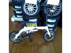 RENAULT ULTRA LIGHT 7 FORGED 14インチ折りたたみ自転車 ホワイト