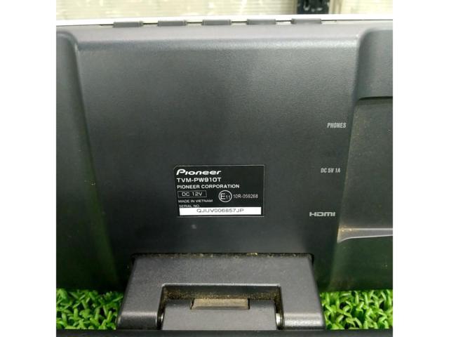 Carrozzeria TVM-PW910T ヘッドレストモニター