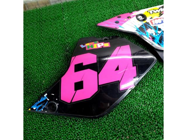 SUZUKI 純正サイドカバー 貼単【DR-Z400】