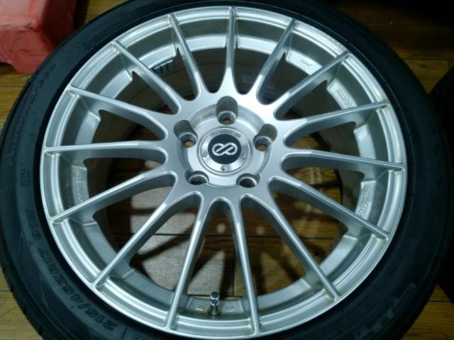 ENKEI(エンケイ) Racing(レーシング) RS05  + SHIBATIRE(シバタイヤ) R23 2本+ARROWSPEED AS-S01 2本