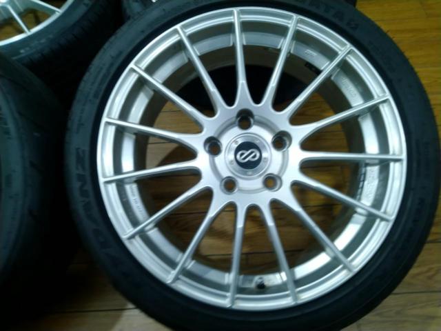 ENKEI(エンケイ) Racing(レーシング) RS05  + SHIBATIRE(シバタイヤ) R23 2本+ARROWSPEED AS-S01 2本
