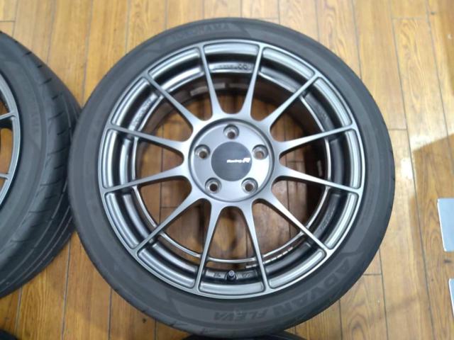 ★試着無料♪★ENKEI(エンケイ)Racing Revolution NT03RR + YOKOHAMA ADVAN FLEVA 【スイフトスポーツに♪】