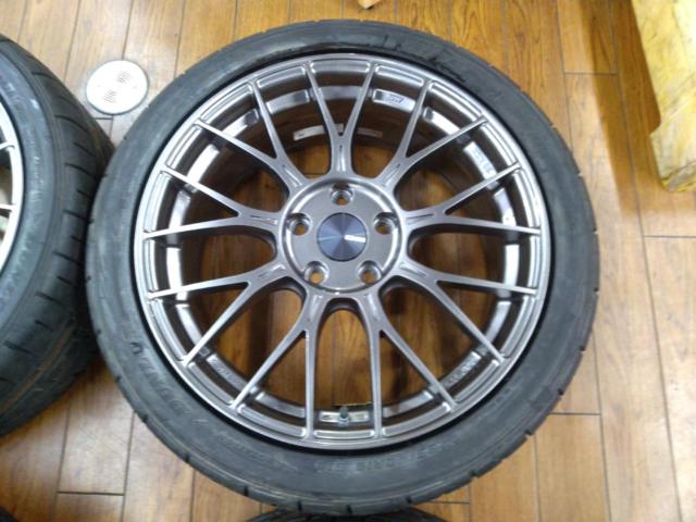 ENKEI(エンケイ) PerformanceLine PFM1  + DUNLOP(ダンロップ) DIREZZA DZ102 【RX-8/アルテッツァ/レヴォーグ/スカイラインなど】