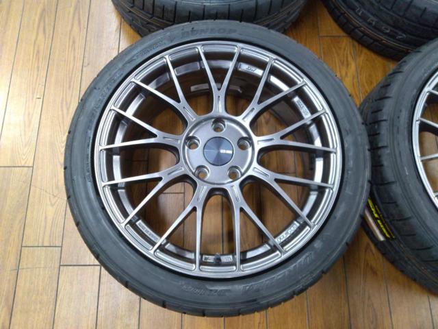 ENKEI(エンケイ) PerformanceLine PFM1  + DUNLOP(ダンロップ) DIREZZA DZ102 【RX-8/アルテッツァ/レヴォーグ/スカイラインなど】