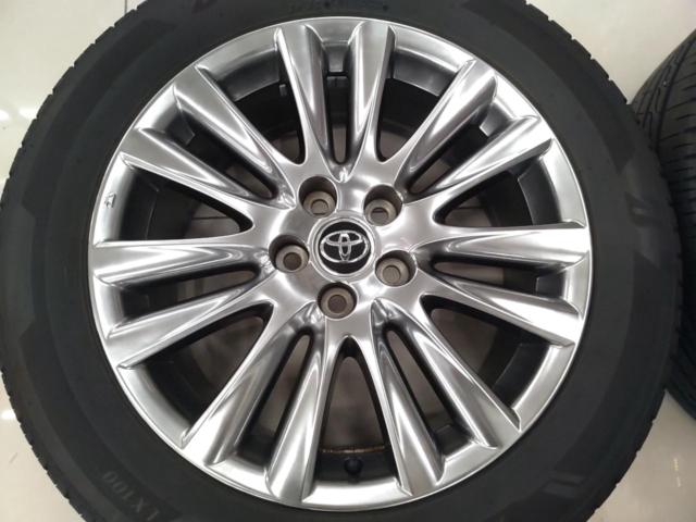 TOYOTA 60系ハリアープレミアムグレード 純正ホイール + BRIDGESTONE ALENZA LX100