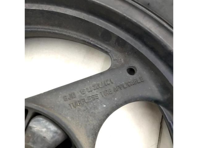 【GSX400インパルス/GK7CA】SUZUKI純正 前後タイヤホイールセット