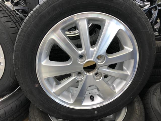SUZUKI エブリイワゴン DA17W 純正14インチアルミホイール+165/60R14 GOODYEAR efficient grip EG02