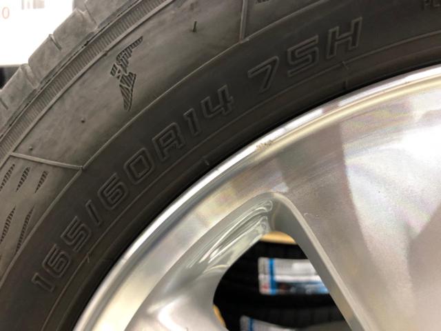SUZUKI エブリイワゴン DA17W 純正14インチアルミホイール+165/60R14 GOODYEAR efficient grip EG02