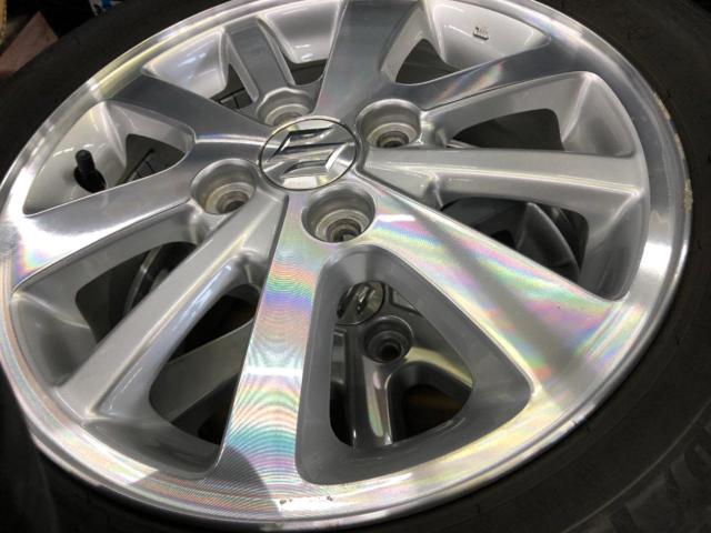 SUZUKI エブリイワゴン DA17W 純正14インチアルミホイール+165/60R14 GOODYEAR efficient grip EG02