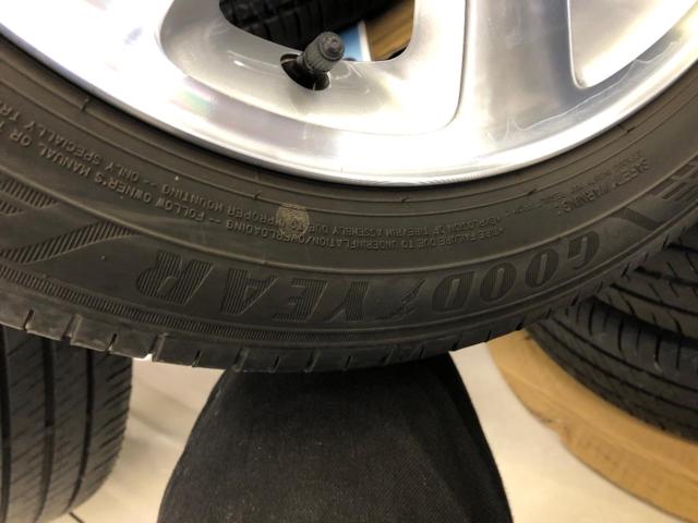 SUZUKI エブリイワゴン DA17W 純正14インチアルミホイール+165/60R14 GOODYEAR efficient grip EG02