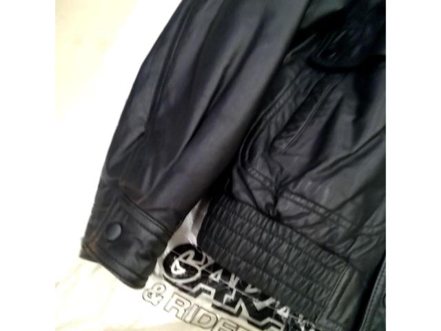 【サイズ:M】メーカー不明 レザージャケット