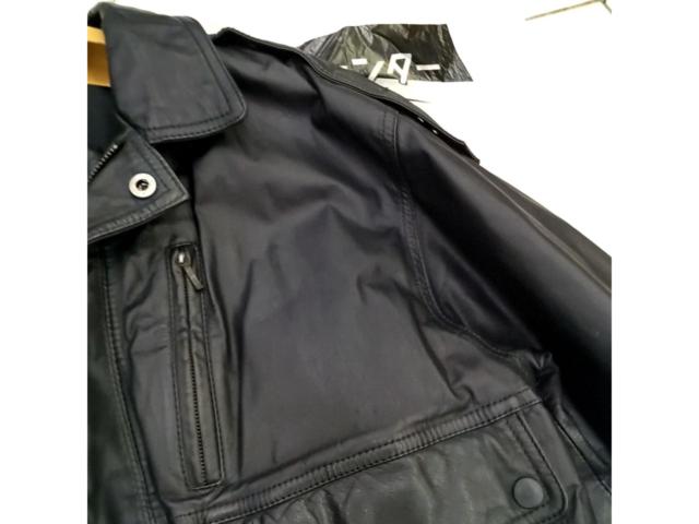 【サイズ:M】メーカー不明 レザージャケット