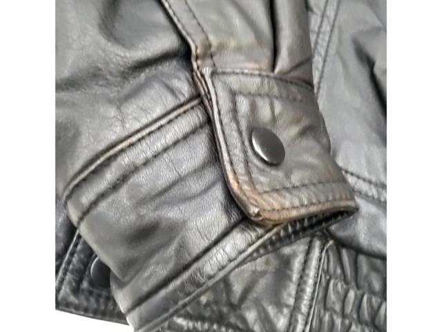 【サイズ:M】メーカー不明 レザージャケット