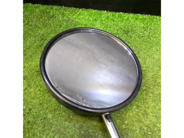 【M10/正ネジ】メーカー不明 汎用丸型ミラー 左右セット