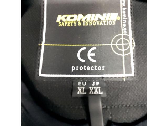 KOMINE SK-694 CE ボディプロテクションライナーベスト