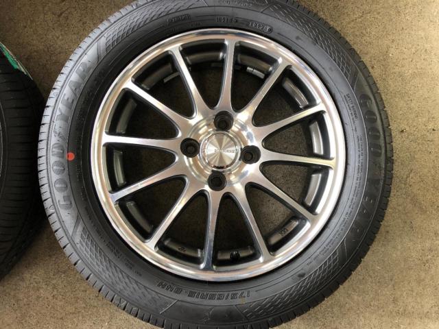 BRIDGESTONE ECO FORME CRS12 + GOODYEAR E-Grip ECO EG02