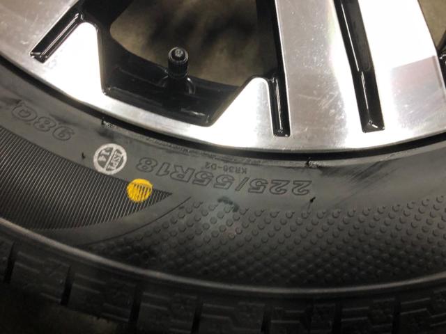 MITSUBISHI デリカD:5後期純正ホイール  + KENDA KR36