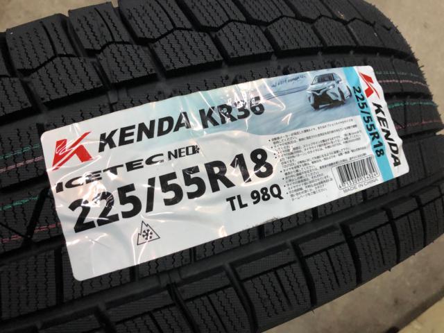 MITSUBISHI デリカD:5後期純正ホイール  + KENDA KR36