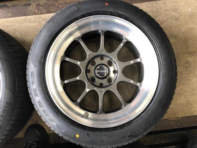RAYS GRAM LIGHTS 57V + PIRELLI POWERGY 195/55R15