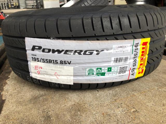 RAYS GRAM LIGHTS 57V + PIRELLI POWERGY 195/55R15