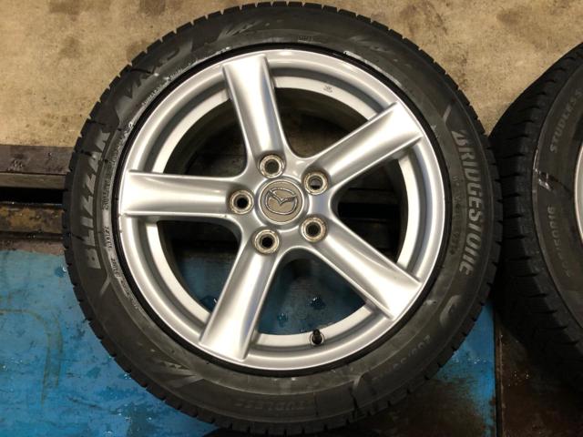 MAZDA NCロードスター 純正ホイール  + BRIDGESTONE BLIZZAK VRX3 205/50R16