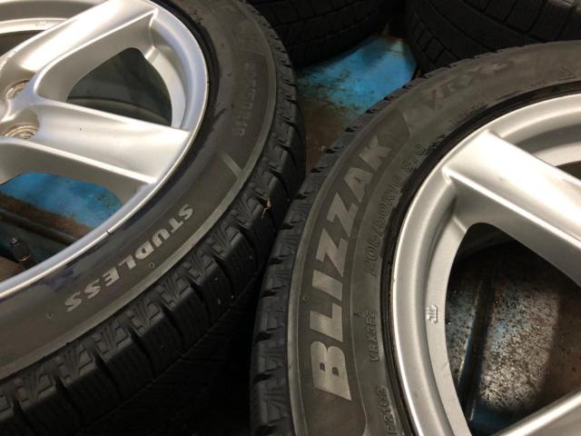 MAZDA NCロードスター 純正ホイール  + BRIDGESTONE BLIZZAK VRX3 205/50R16