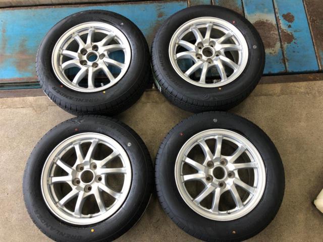 TOYOTA プリウスα純正アルミホイール + GRENLANDER COLO H02