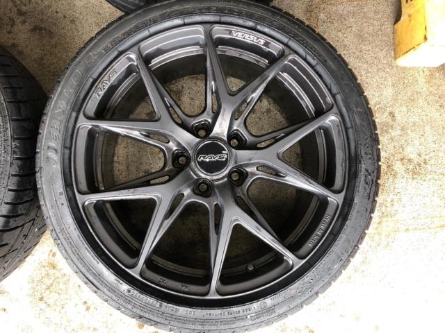 RAYS VERSUS VV21S スポークホイール + DUNLOP SPSPORT MAXX GT 600A