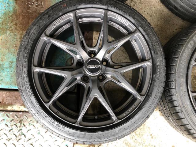 RAYS VERSUS VV21S スポークホイール + DUNLOP SPSPORT MAXX GT 600A