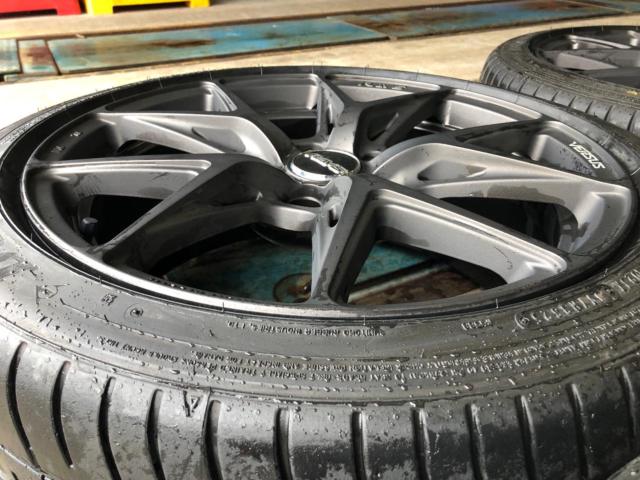 RAYS VERSUS VV21S スポークホイール + DUNLOP SPSPORT MAXX GT 600A