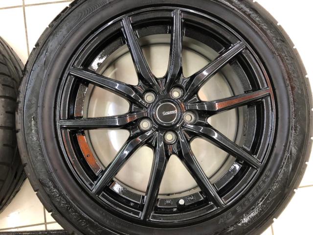 HOT STUFF G.speed G-02 + DUNLOP DIREZZA DZ102 205/55R16