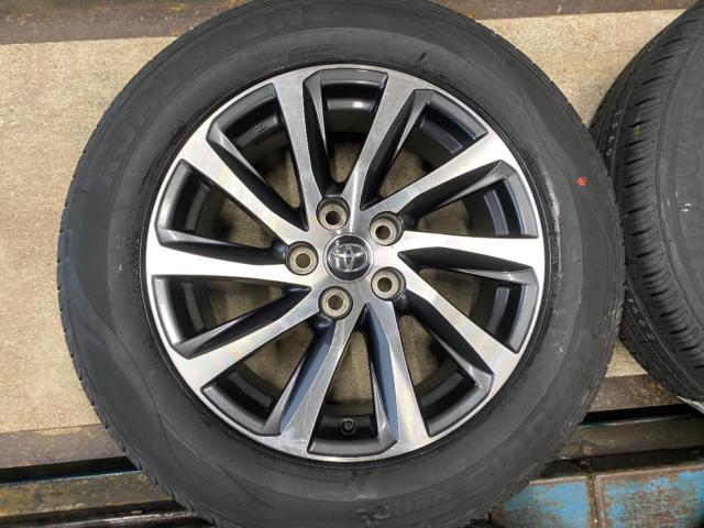 トヨタ 30系アルファード・ヴェルファイア前期純正アルミホイール + ROADSTONE Eurovis HP02 225/60R17
